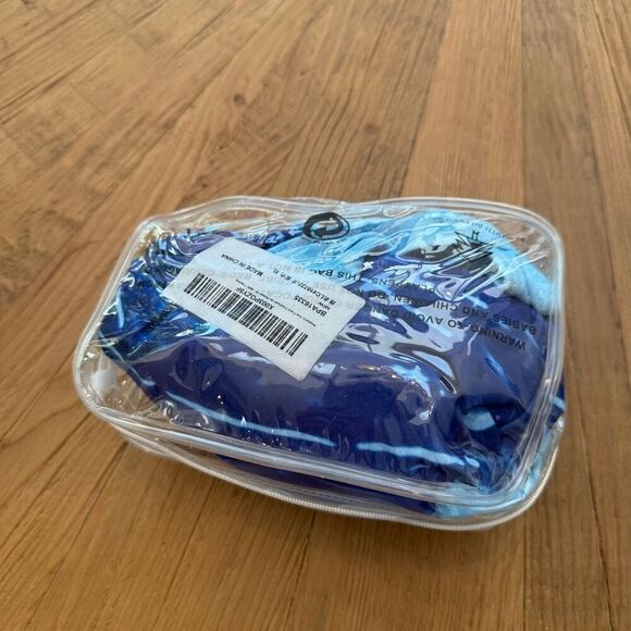 Women's Athletic Training Gradient Criss Cross Back One Piece Swimsuit Swimwear - Picture 3 of 7